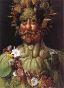 Giuseppe Arcimboldo Emperor Rudolf II as a Vertumnus oil painting artist